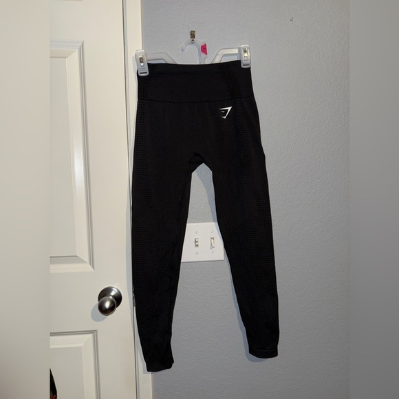 VITAL SEAMLESS 2.0 LEGGINGS Size Small Black Marl (Short length) - Picture 3 of 15